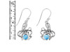 Larimar Octopus Earring LAR-RUE-65.