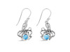 Larimar Octopus Earring LAR-RUE-65.