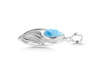 Larimar Shell Pendant LAR-RUP-6.