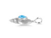 Larimar Shell Pendant LAR-RUP-7.