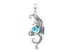 Larimar Sea Horse Pendant LAR-RUP-11.