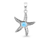Larimar Star Fish Pendant LAR-RUP-2.