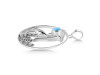 Larimar Dolphin & Waves Pendant LAR-RUP-33.
