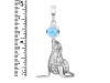 Larimar Seal Pendant LAR-RUP-37.