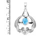 Larimar Mermaid Pendant LAR-RUP-38.