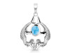 Larimar Mermaid Pendant LAR-RUP-38.