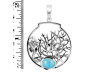 Larimar Sea Horse & Fish Pendant LAR-RUP-41.