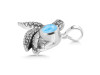 Larimar Turtle Pendant LAR-RUP-42.