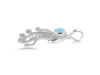 Larimar Jelly Fish Pendant LAR-RUP-47.
