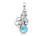 Larimar Octopus Pendant LAR-RUP-48.
