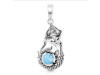 Larimar Mermaid Pendant LAR-RUP-51.