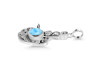 Larimar Mermaid & Waves Pendant LAR-RUP-53.