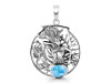 Larimar Sea Life Pendant LAR-RUP-55.