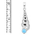 Larimar Shell & Star Fish Pendant LAR-RUP-60.