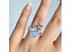 Larimar Mermaid Ring LAR-RUR-3.