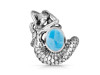 Larimar Mermaid Ring LAR-RUR-6.