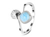 Larimar Shell Ring LAR-RUR-7.