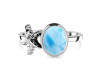 Larimar Star Fish Ring LAR-RUR-11.