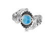 Larimar Mermaid & Oyster Ring LAR-RUR-14.