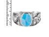 Larimar Sea Horse & Turtle & Star Fish Ring LAR-RUR-18.