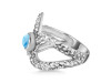 Larimar Star Fish Ring LAR-RUR-25.