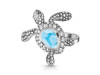 Larimar Turtle Ring LAR-RUR-26.
