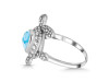 Larimar Turtle Ring LAR-RUR-26.