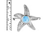 Larimar Star Fish Ring LAR-RUR-28.