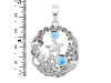 Larimar Sea Life Pendant LAR-RUP-29.