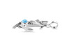 Larimar Mermaid & Anchor Pendant LAR-RUP-9.