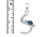 Labradorite & White Topaz Alphabet S Pendant LBD-RDA-19.