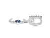 Labradorite & White Topaz Alphabet J Pendant LBD-RDA-36.