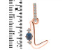 Labradorite & White Topaz Alphabet L Pendant LBD-RDA-38.