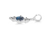 Labradorite & White Topaz Alphabet I Pendant LBD-RDA-61.