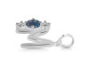 Labradorite & White Topaz Alphabet M Pendant LBD-RDA-65.