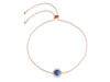 Labradorite & White Topaz Bracelet With Adjustable Camera Lock LBD-RDB-65.