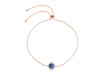 Labradorite & White Topaz Bracelet With Adjustable Camera Lock LBD-RDB-66.