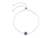 Labradorite & White Topaz Bracelet With Adjustable Camera Lock LBD-RDB-66.