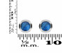 Labradorite Stud Earring LBD-RDE-1072.