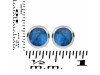 Labradorite Stud Earring LBD-RDE-1073.