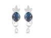 Labradorite Stud Earring LBD-RDE-4.