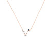 Pisces Zodiac Star Constellation Labradorite & White Topaz Necklace LBD-RDN-387.