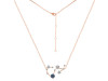 Scorpio Zodiac Star Constellation Labradorite & White Topaz Necklace LBD-RDN-495.