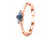 Labradorite  & White Topaz Ring LBD-RDR-2543.