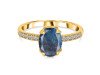 Labradorite & White Topaz Ring LBD-RR-207.