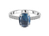 Labradorite & White Topaz Ring LBD-RR-207.