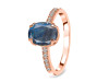 Labradorite & White Topaz Ring LBD-RR-207.