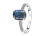 Labradorite & White Topaz Ring LBD-RR-207.