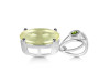 Libyan Desert Glass & Moldavite Pendant LDG-RDP-478-MLD-LOOP.