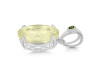 Libyan Desert Glass & Moldavite Pendant LDG-RDP-744-MLD-LOOP.